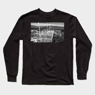 Ornate stairs to the promenade in Cromer, Norfolk Long Sleeve T-Shirt